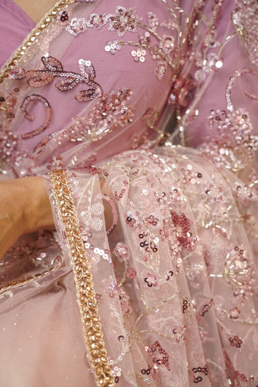 Eve: Half n Half SoftNet Saree