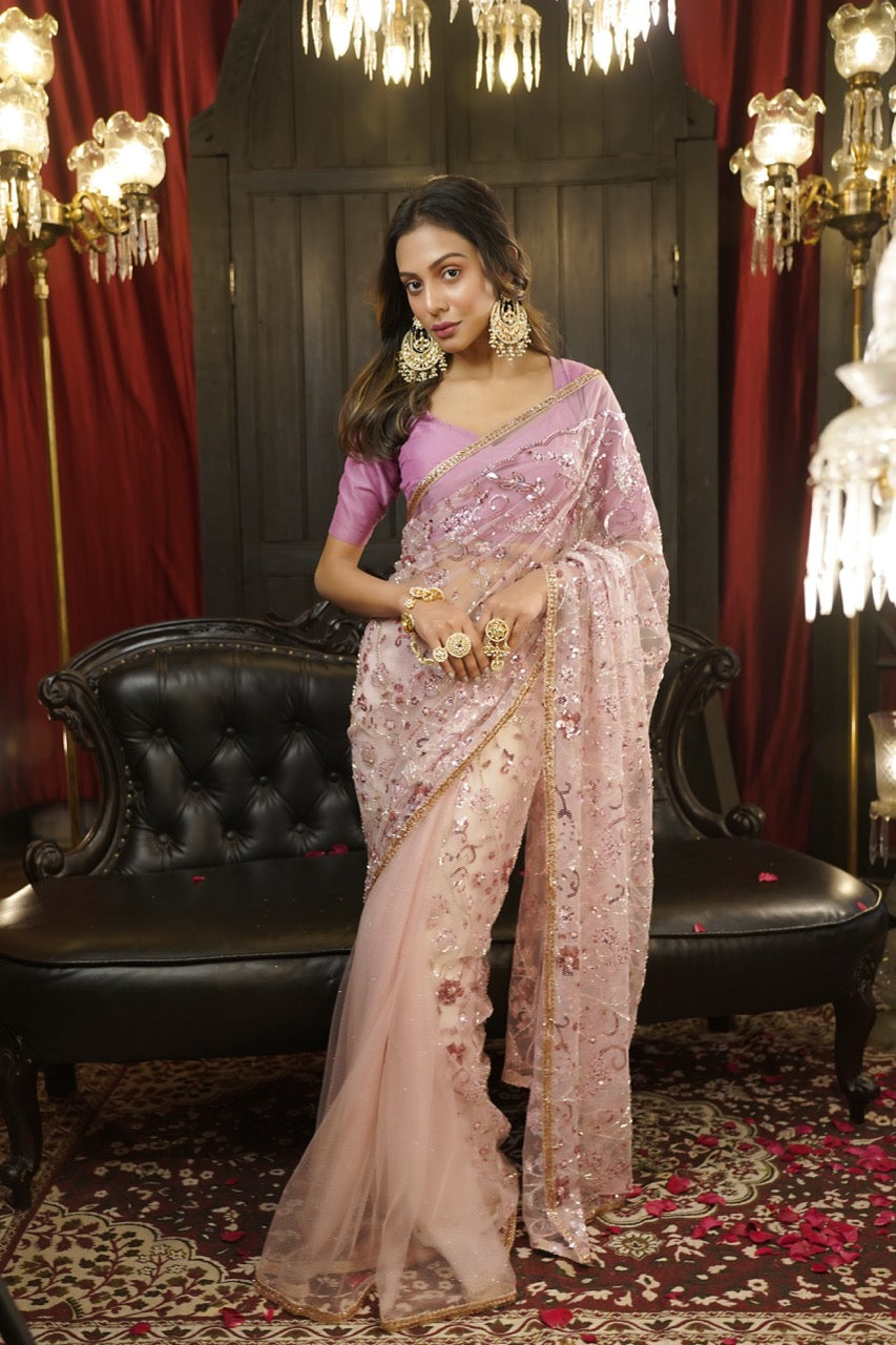 Eve: Half n Half SoftNet Saree