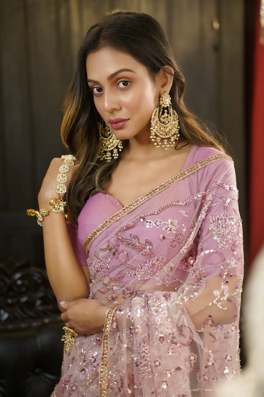 Eve: Half n Half SoftNet Saree